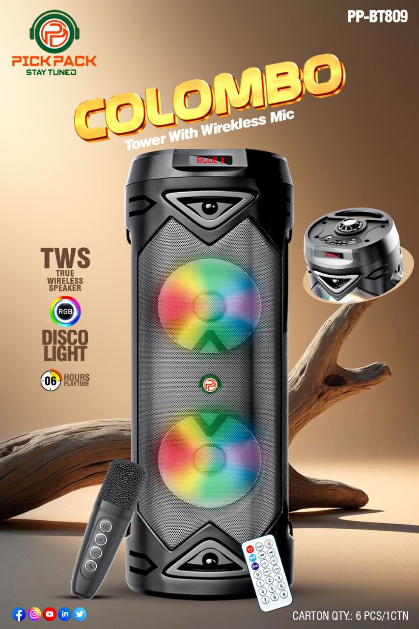 PP BT 809 PARTY SPEAKER