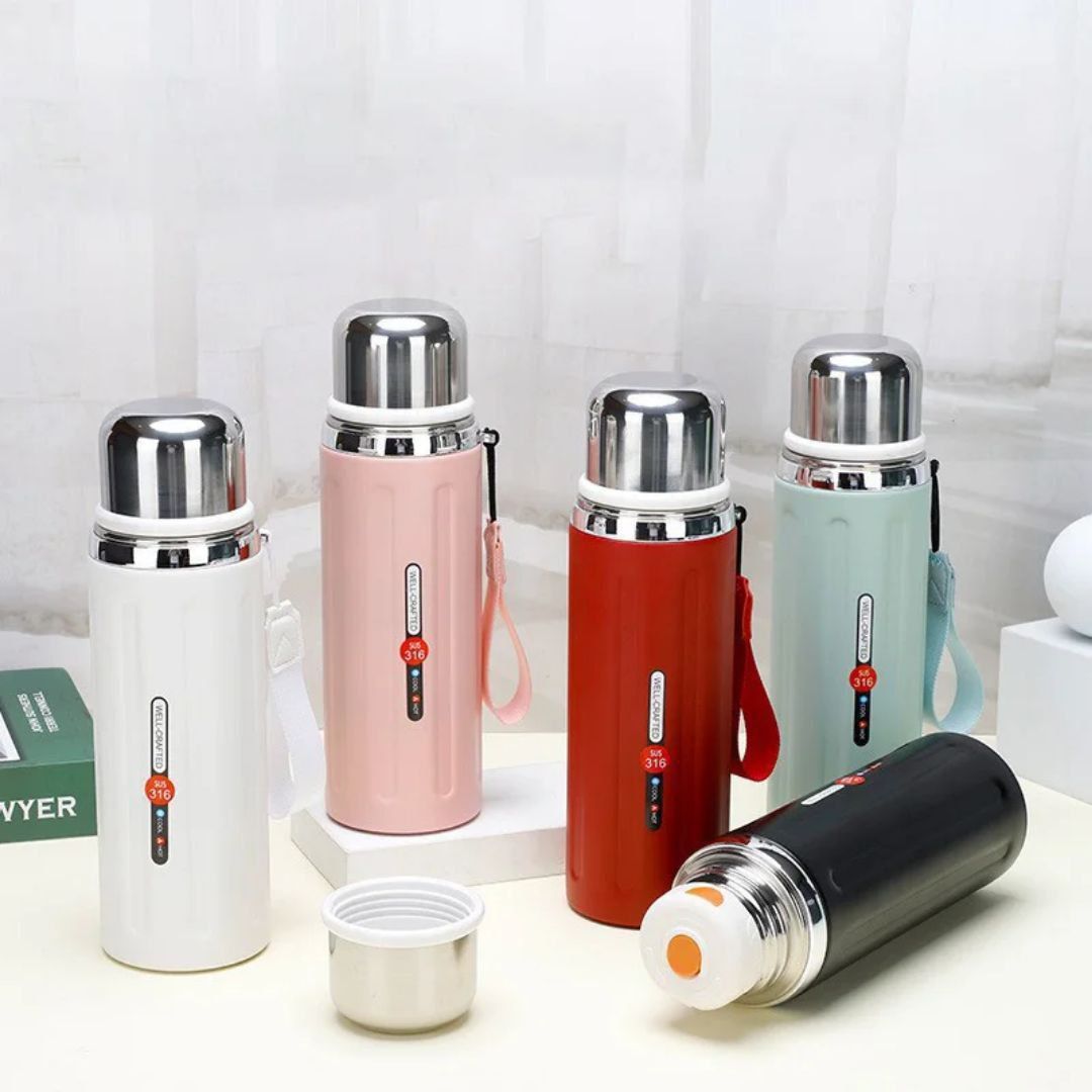 Premium Stainless Steel Vacuum Insulated Flask - 500ml